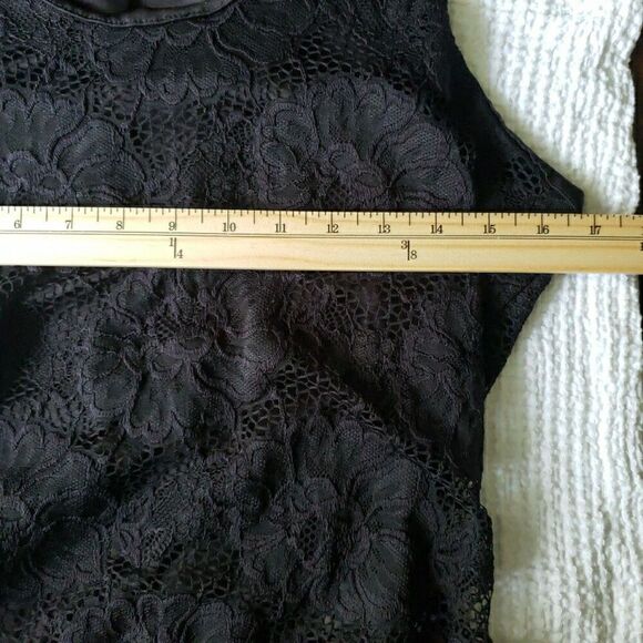 Whimsy Goth Grunge Women’s Lace Black Long Maxi Dress Size UNK 57 Inches Long - Picture 7 of 10